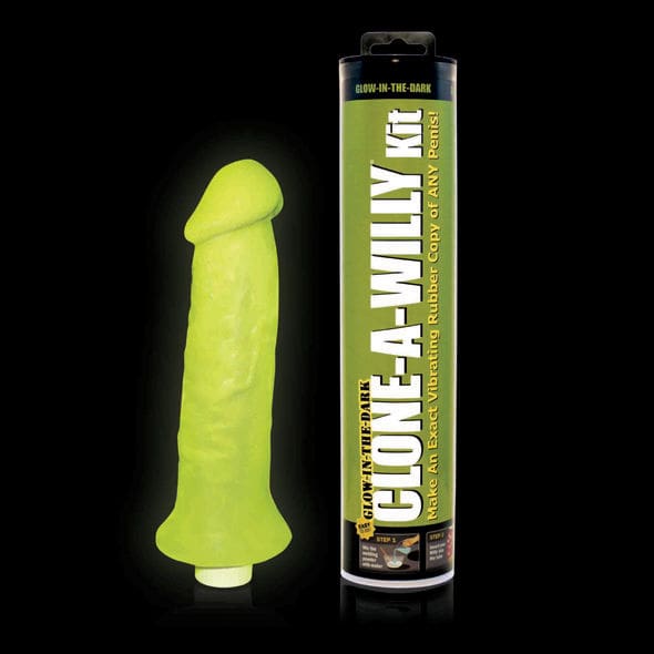 CLONE A WILLY - LUMINESCENT GREEN PENIS CLONER WITH VIBRATOR 4